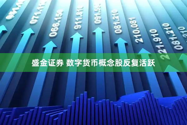 盛金证券 数字货币概念股反复活跃
