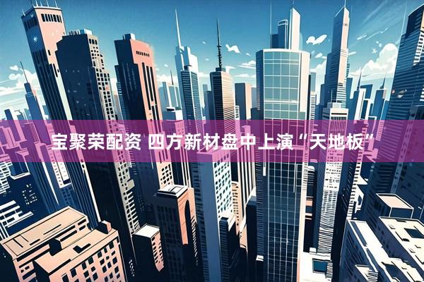 宝聚荣配资 四方新材盘中上演“天地板”