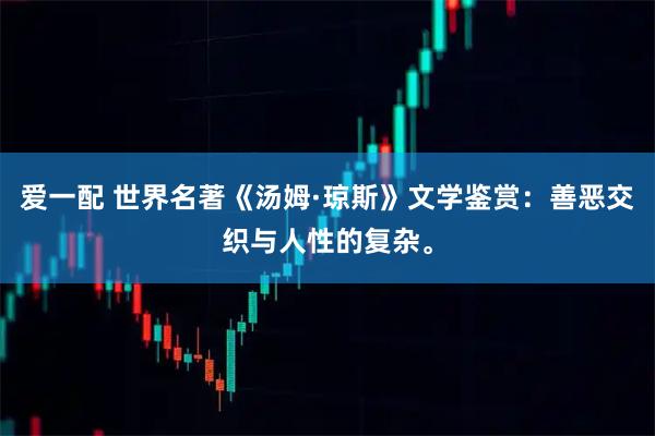 爱一配 世界名著《汤姆·琼斯》文学鉴赏：善恶交织与人性的复杂。